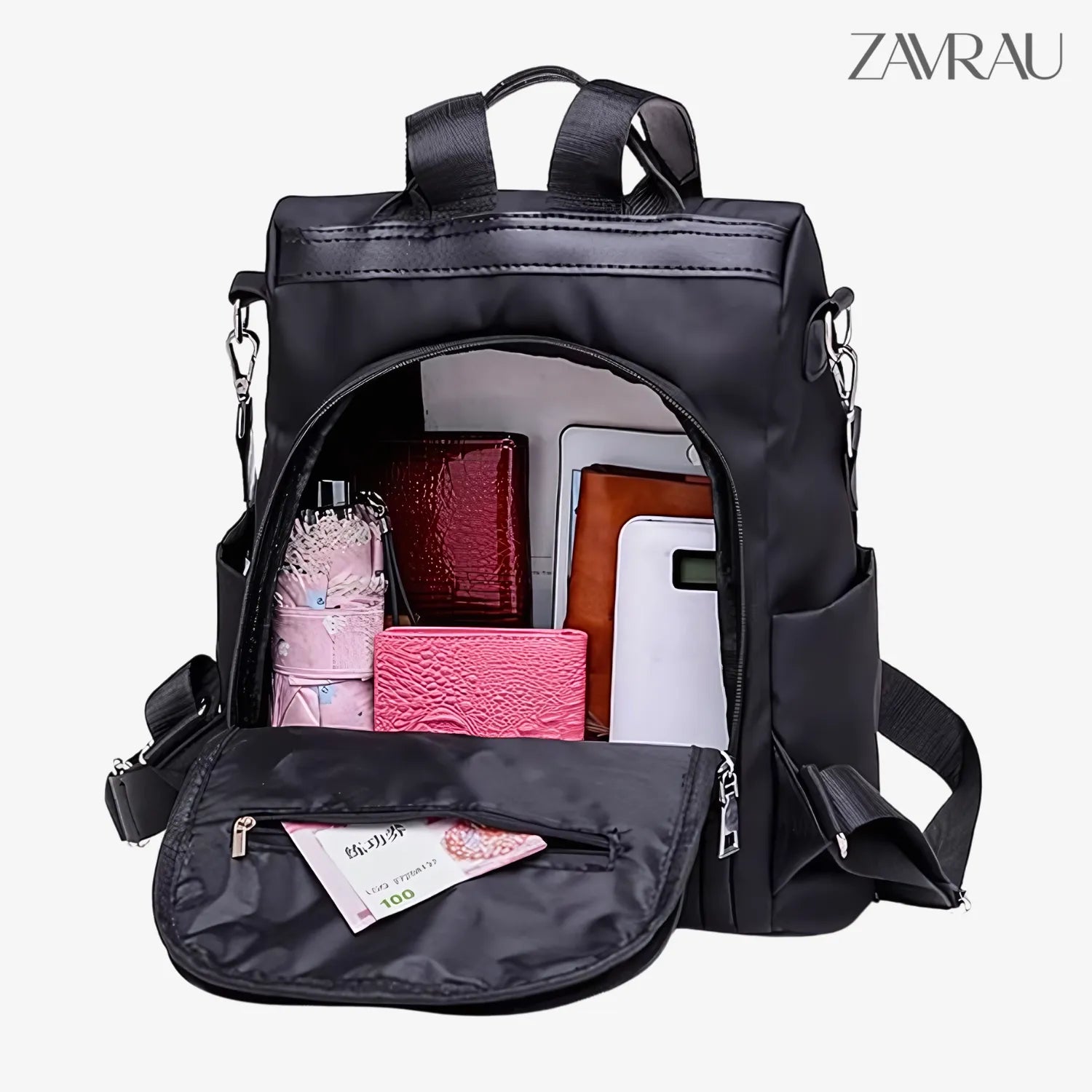 Mochila Antifurto Feminina Nylon - BellaGuard