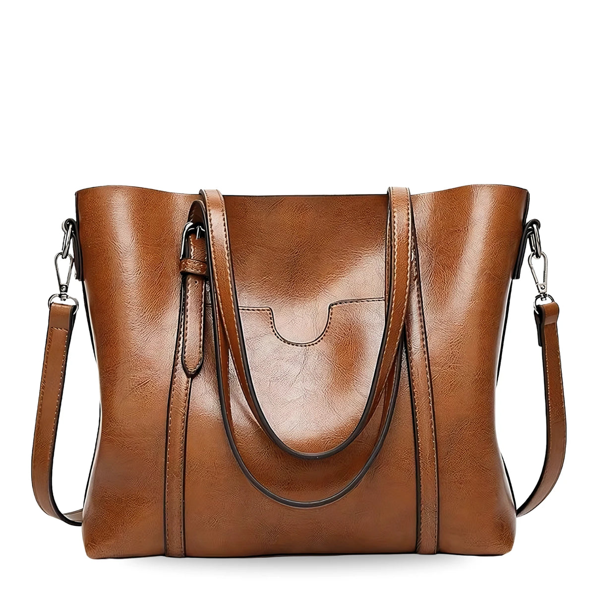 Bolsa Sacola Couro Soft Clássica