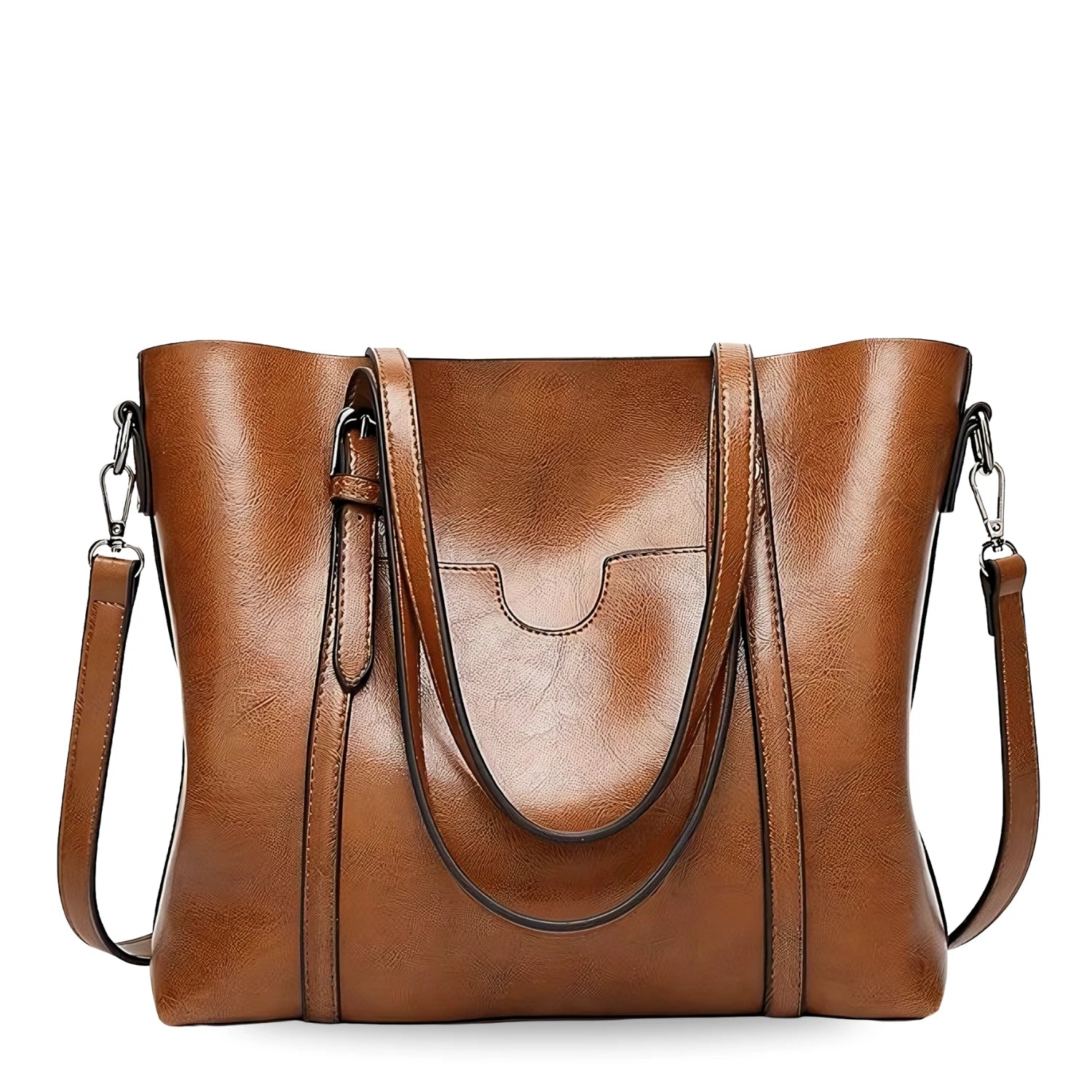 Bolsa Sacola Couro Soft Clássica