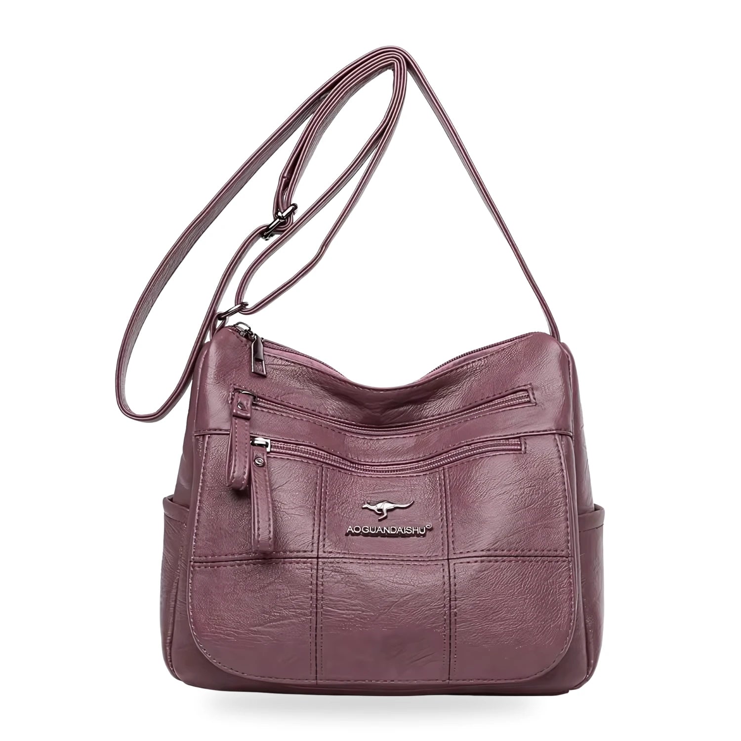 Bolsa Transversal Feminina em Couro - Grace