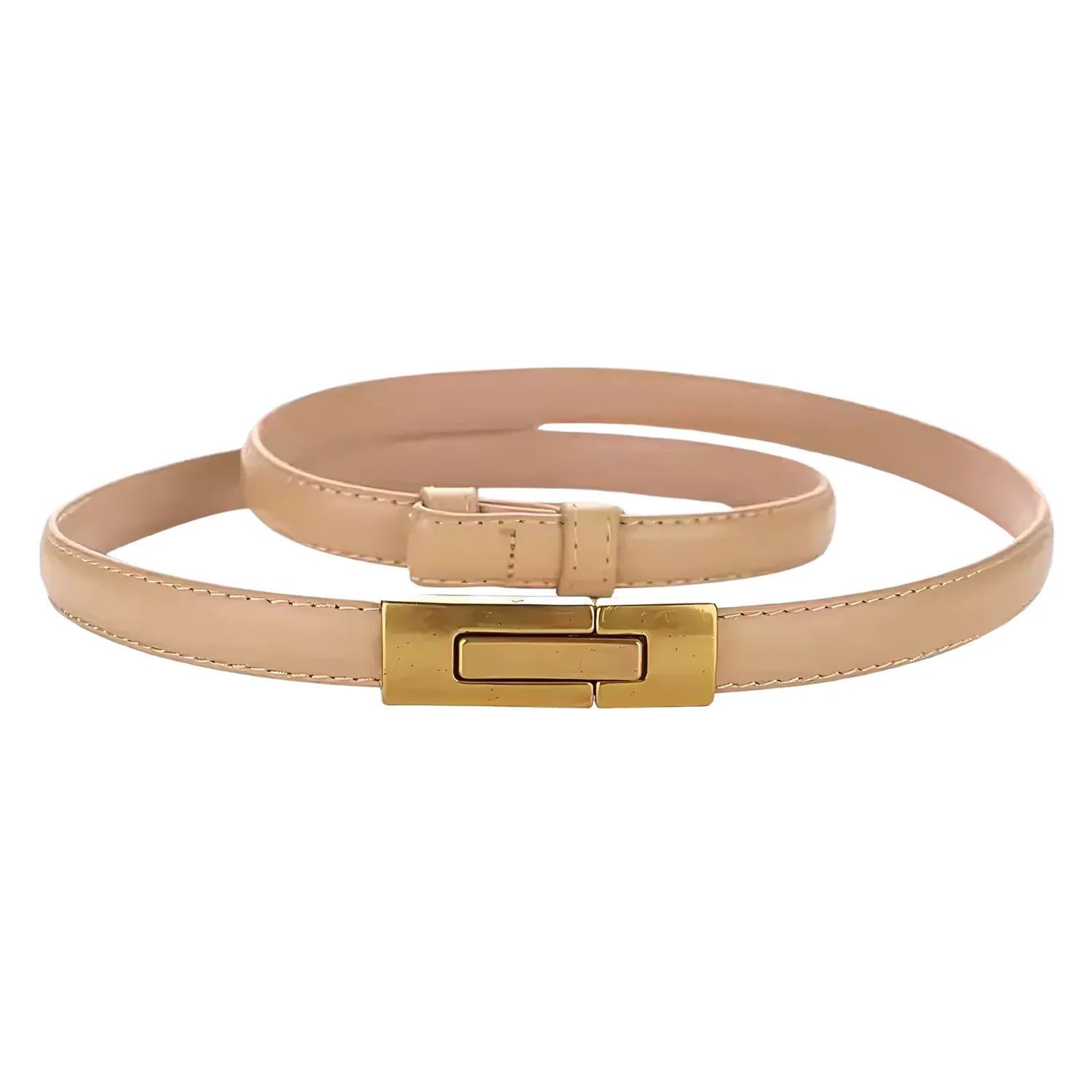 Cinto Feminino de Couro - Skinny