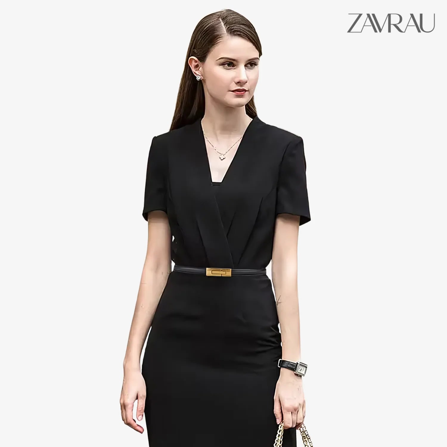 Cinto Feminino de Couro - Skinny