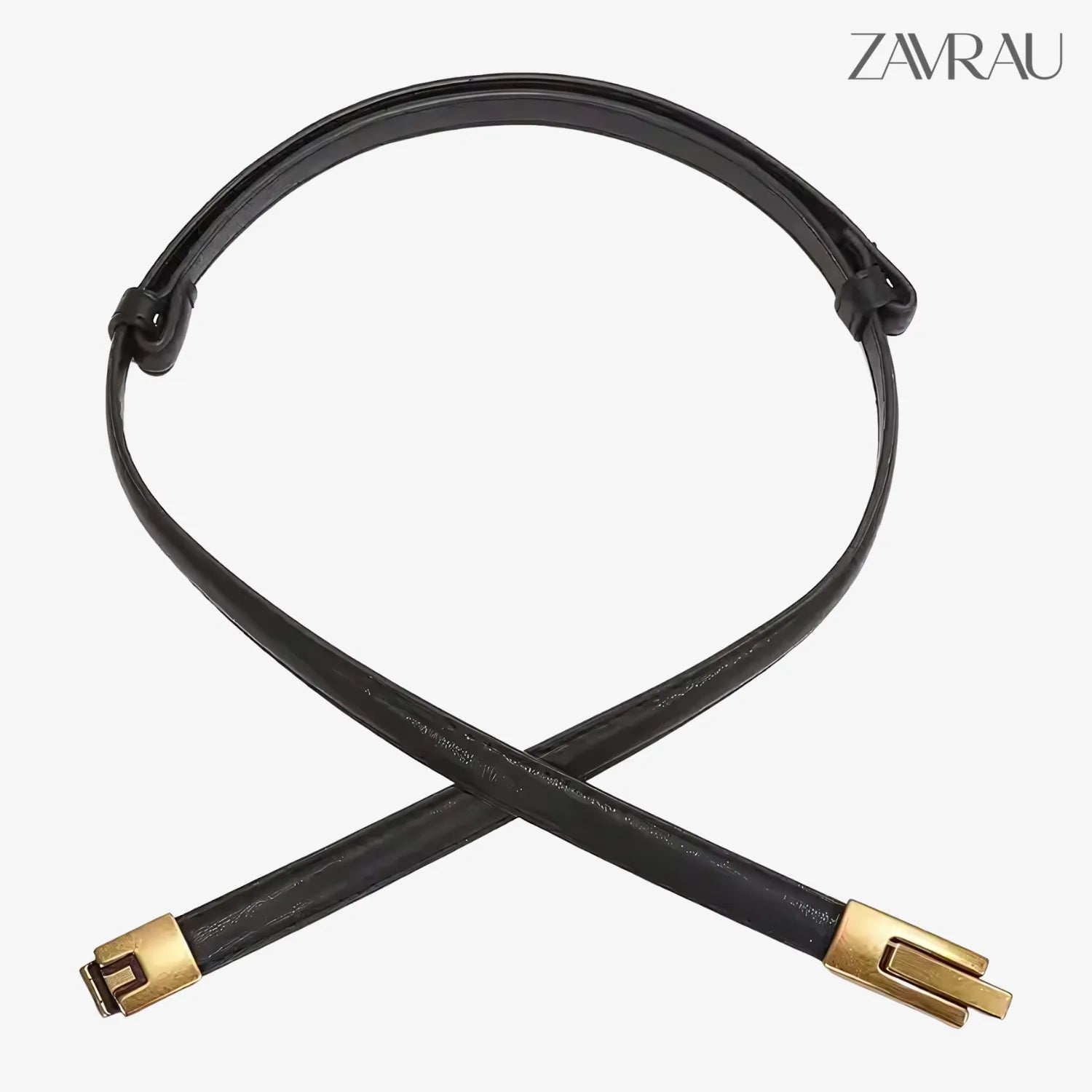 Cinto Feminino de Couro - Skinny