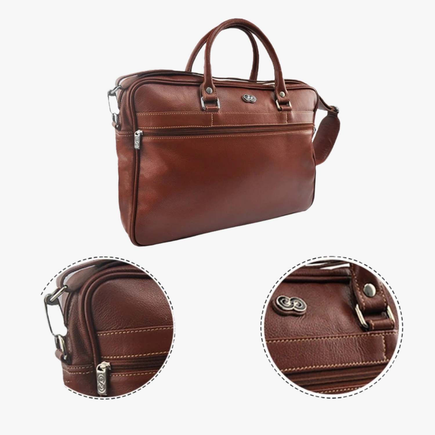 Maleta Noah - Couro Legítimo