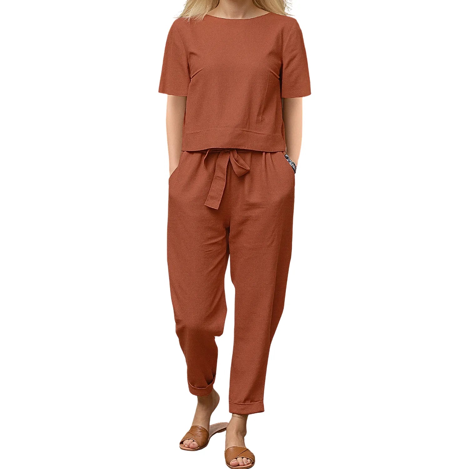 Conjunto Calça e Blusa Vittoria