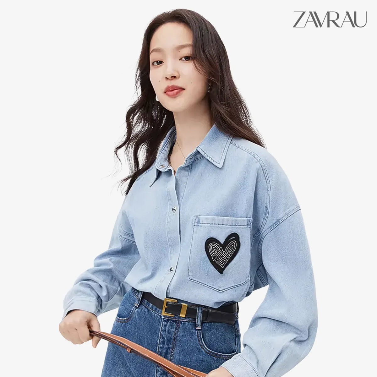 Cinto Feminino de Couro - Contour Bella