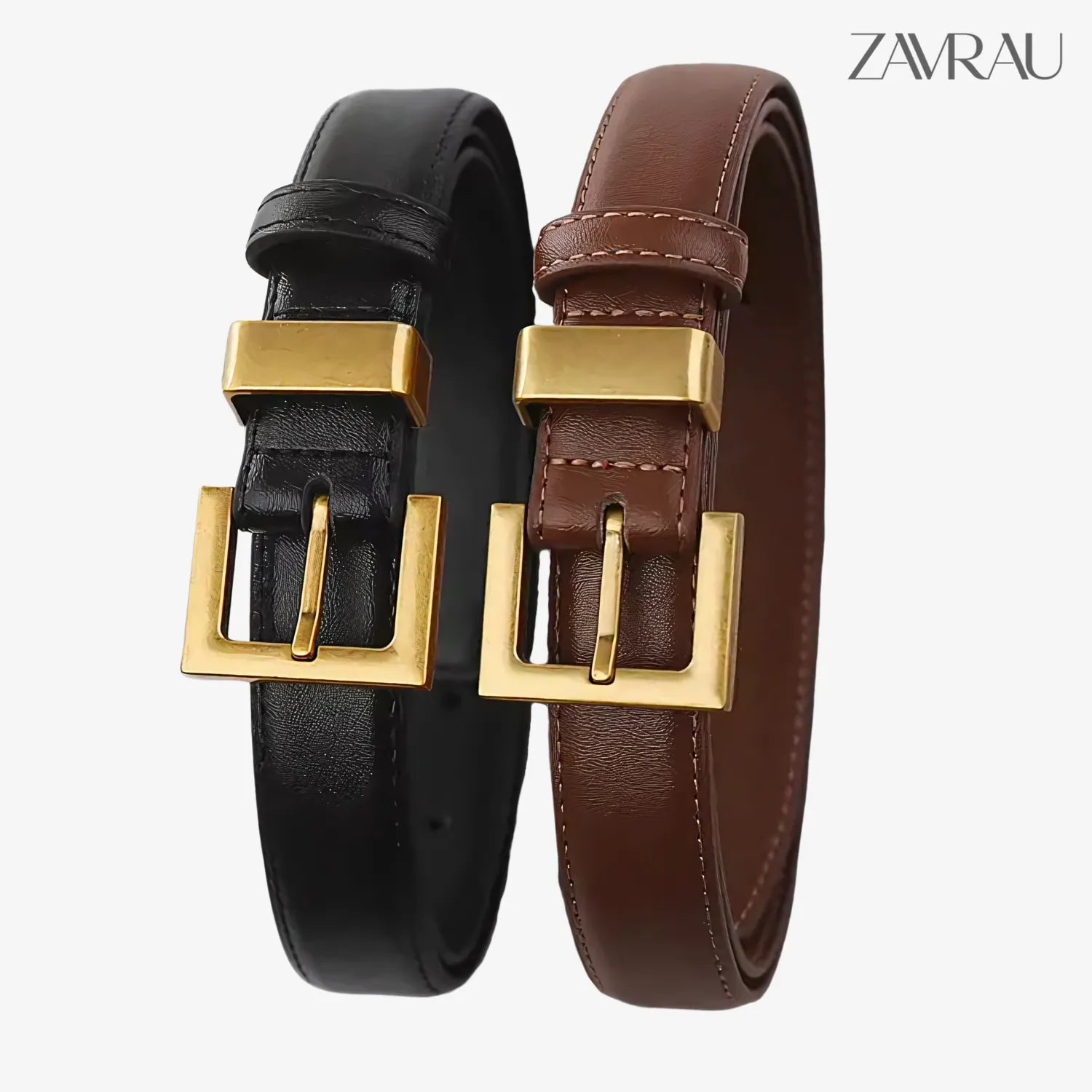 Cinto Feminino de Couro - Contour Bella