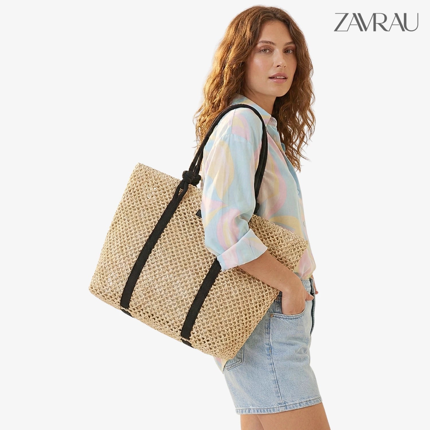 Bolsa Praia Grande De Palha - Marisol