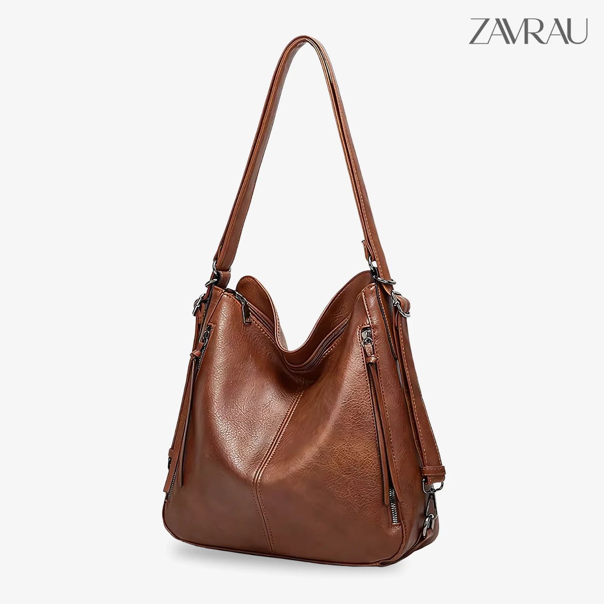 Kit Bolsa de Couro Soft Viena