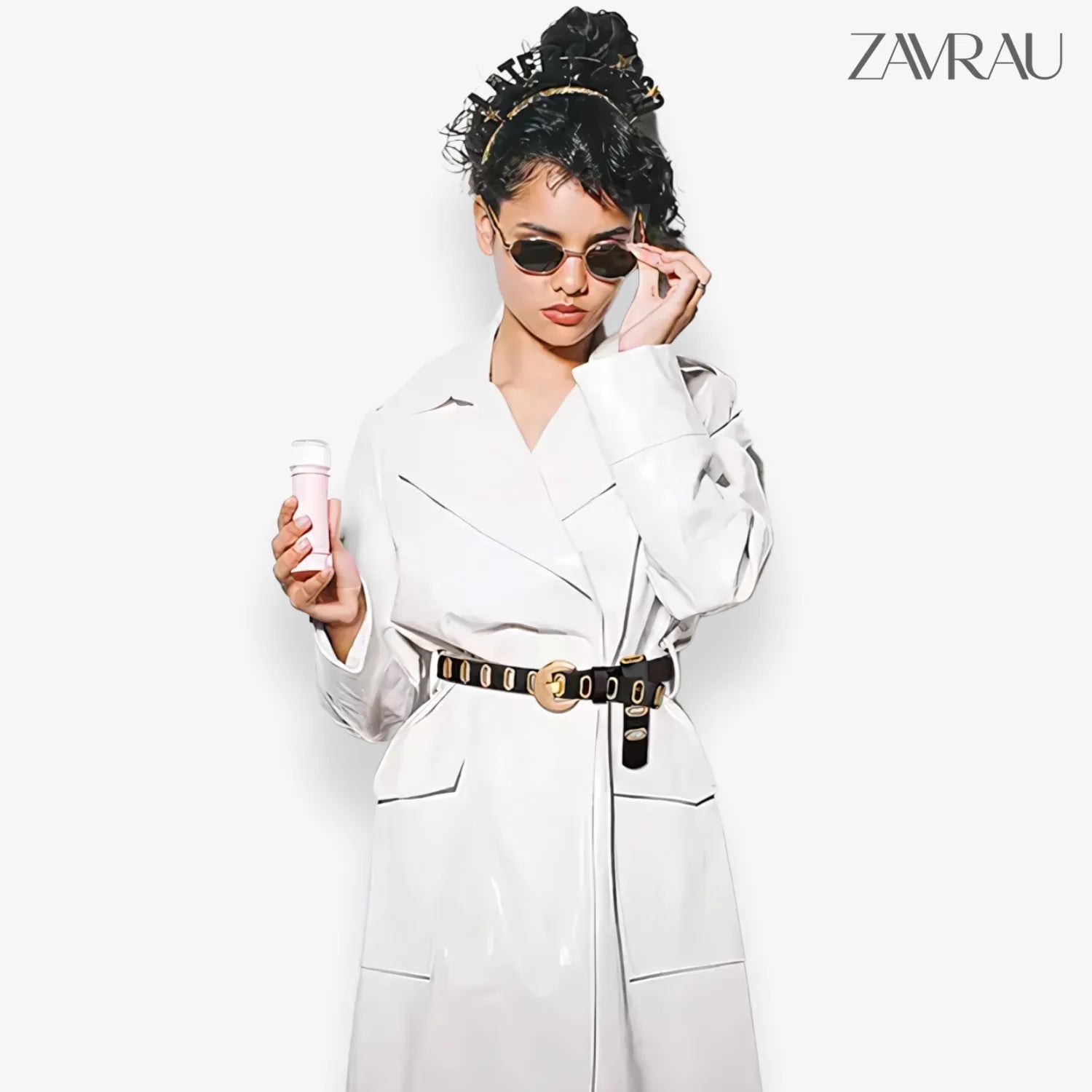 Cinto Feminino de Couro - Elegancy