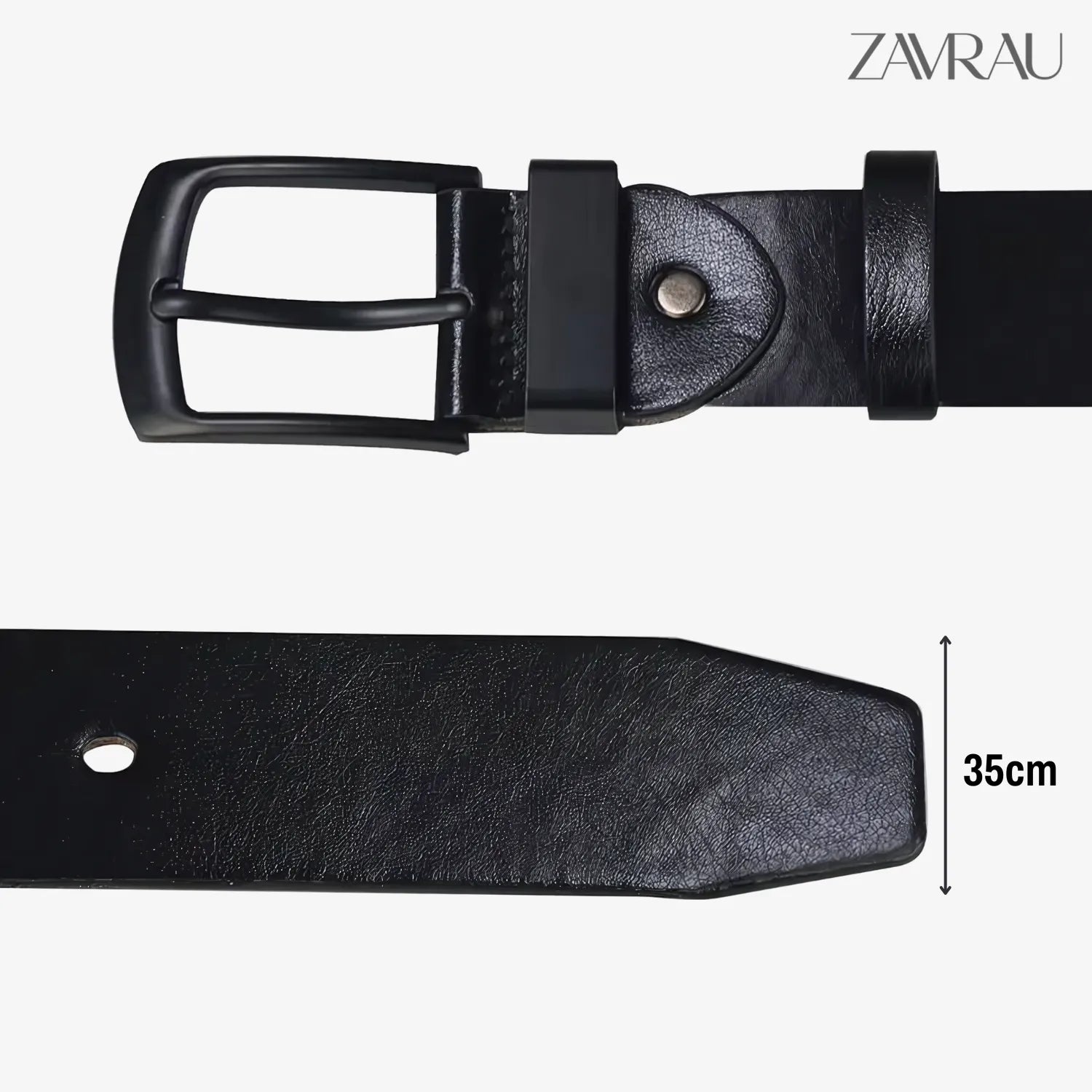 Cinto Masculino em Couro - Vintage