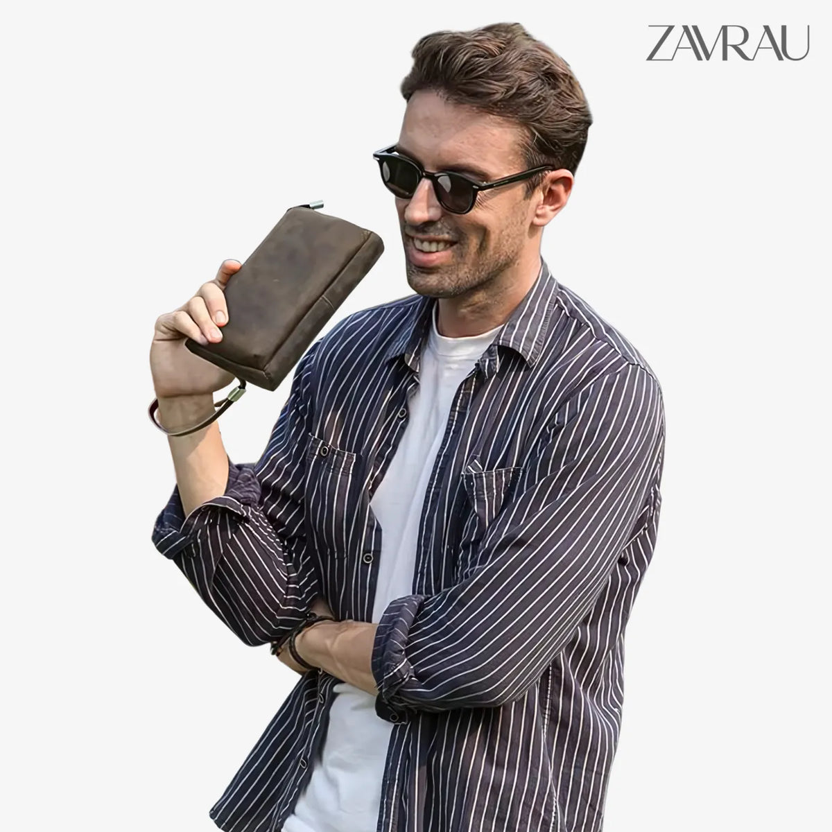 Necessaire de Couro - Voyage Slim