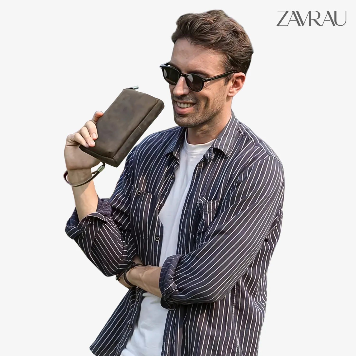 Necessaire de Couro - Voyage Slim