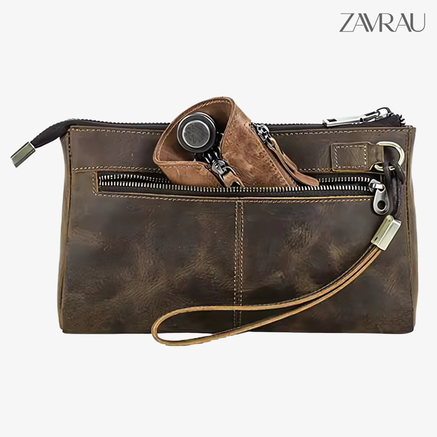 Necessaire de Couro - Voyage Slim