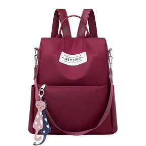 Mochila Antifurto Feminina Nylon - BellaGuard