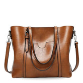 Bolsa Sacola Couro Soft Clássica