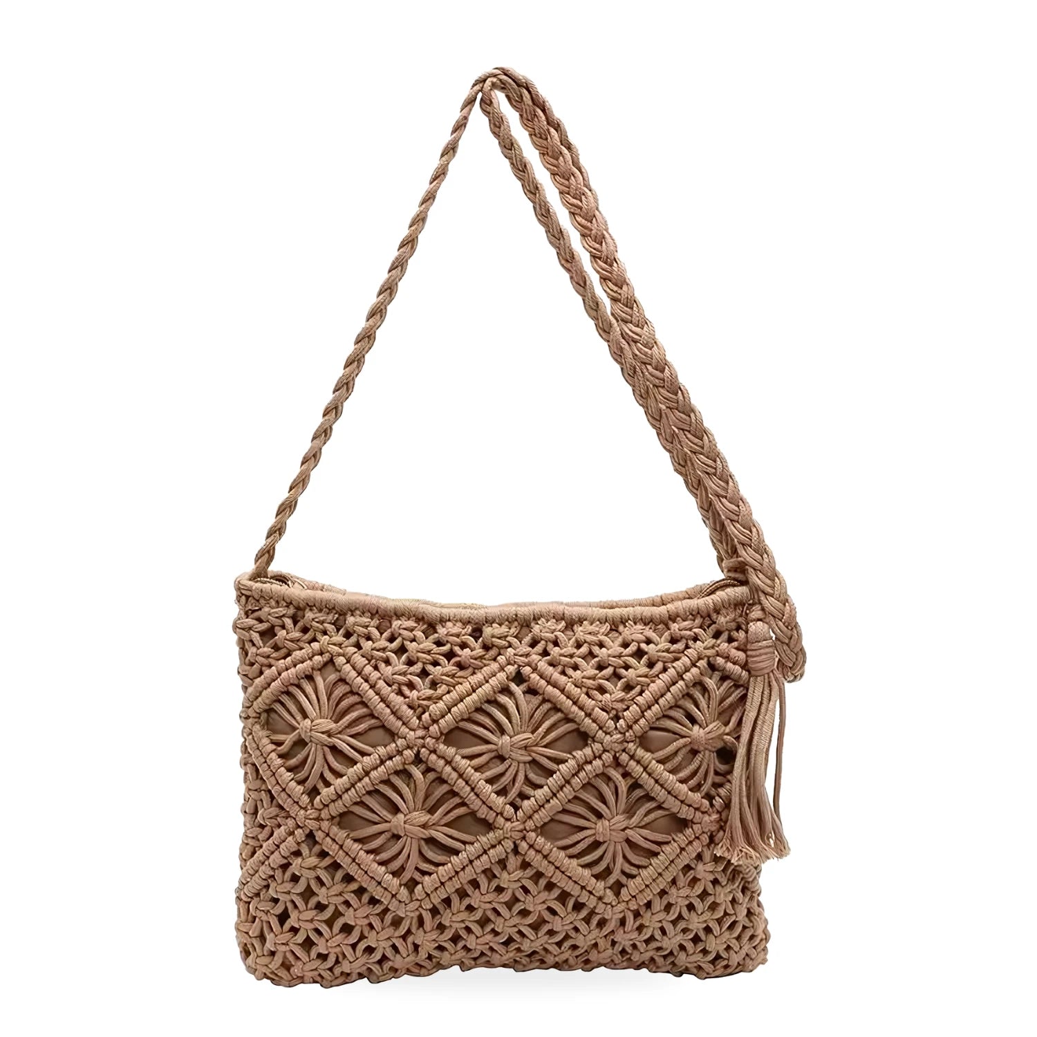 Bolsa Transversal de Crochê - Aurora