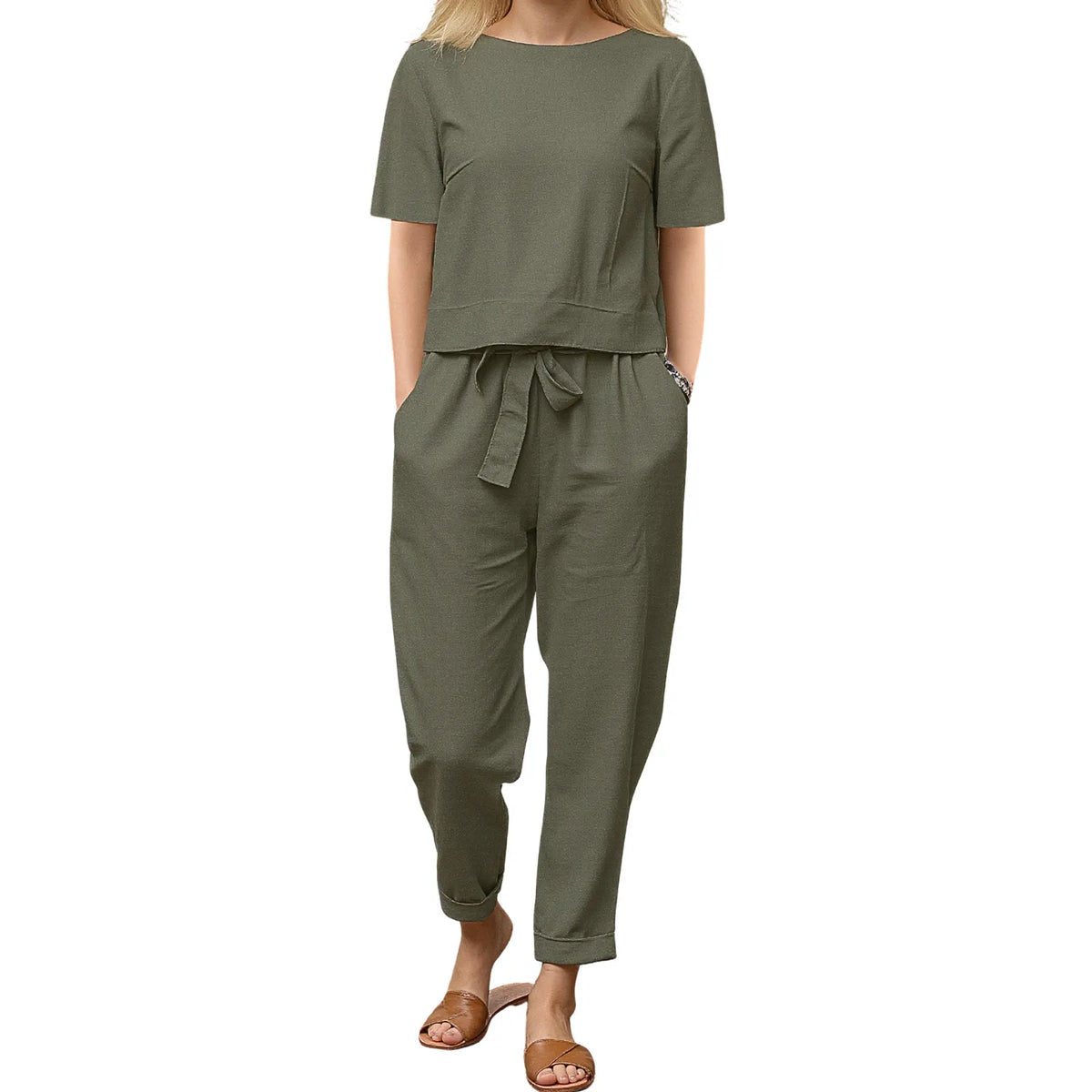 Conjunto Calça e Blusa Vittoria