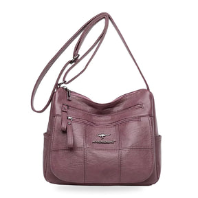 Bolsa Transversal Feminina em Couro - Grace