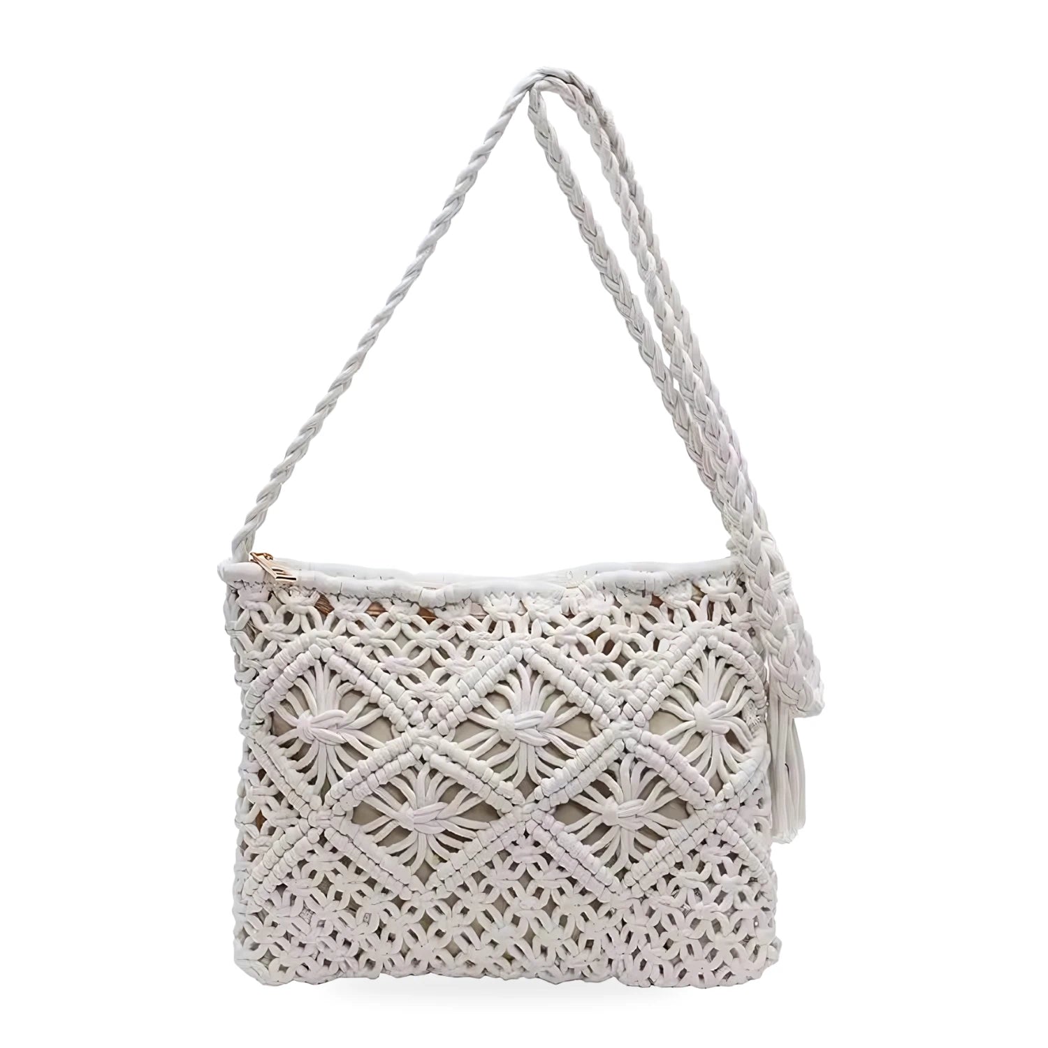 Bolsa Transversal de Crochê - Aurora