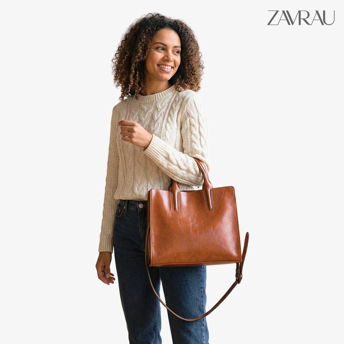 Bolsa Tote Feminina em Couro - Bela