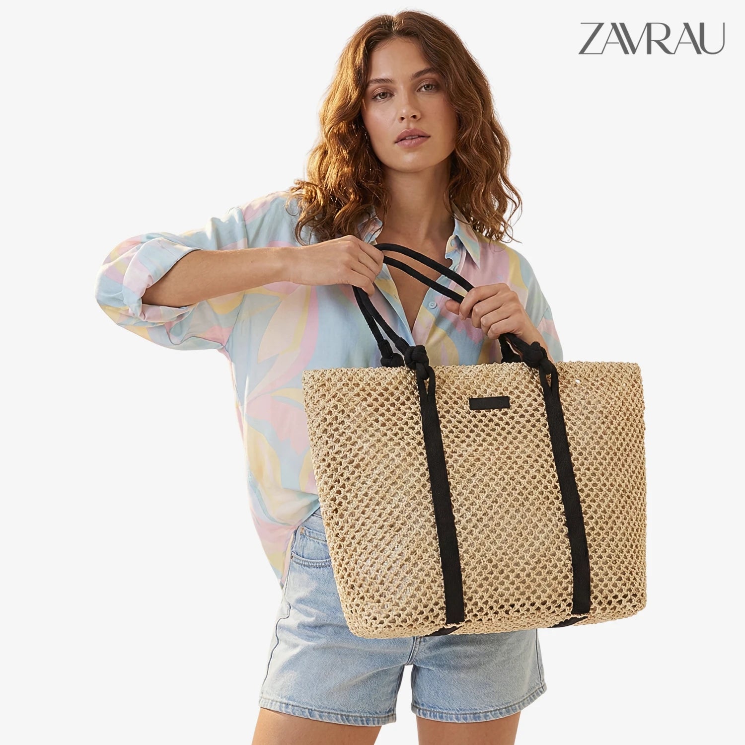 Bolsa Praia Grande De Palha - Marisol