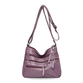 Bolsa Transversal Feminina em Couro - Firenze