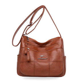 Bolsa Transversal Feminina em Couro - Grace