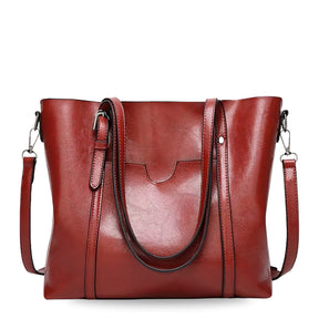 Bolsa Sacola Couro Soft Clássica