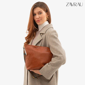 Bolsa de Ombro Feminina em Couro - Vivaz