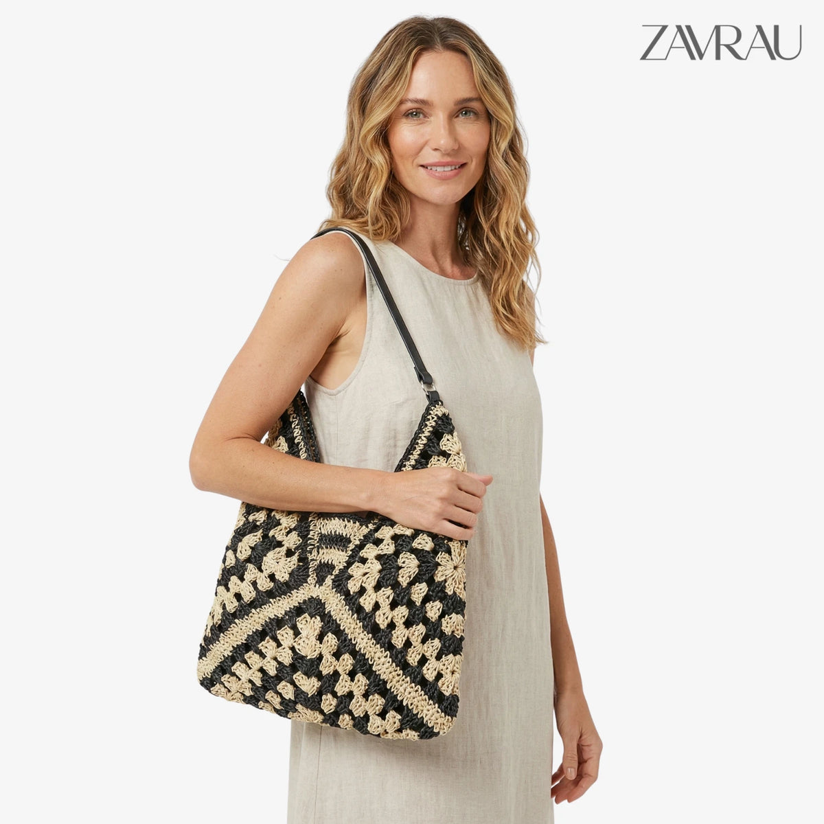 Bolsa Tote Crochê Trancoso