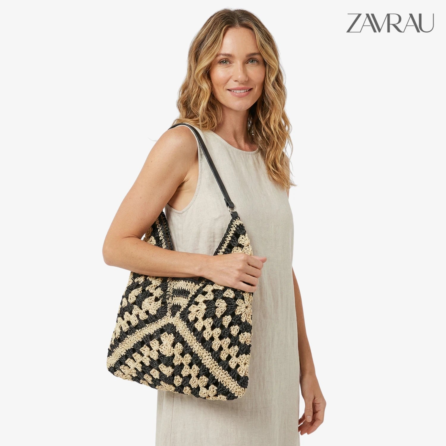 Bolsa Tote Crochê Trancoso