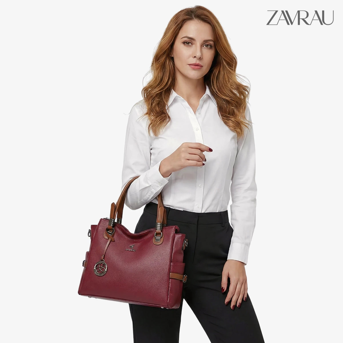 Bolsa de Ombro em Couro - Marlena