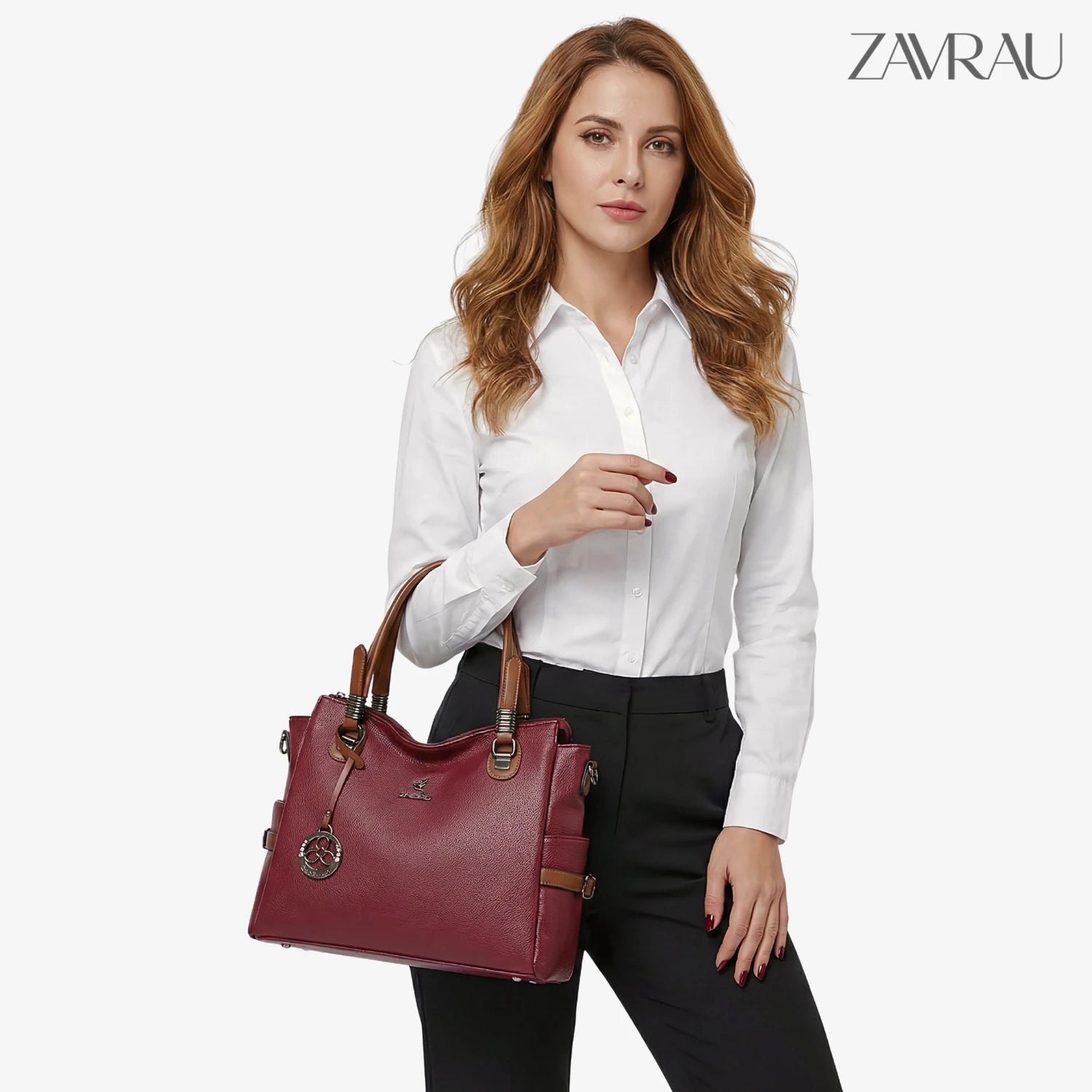 Bolsa de Ombro em Couro - Marlena