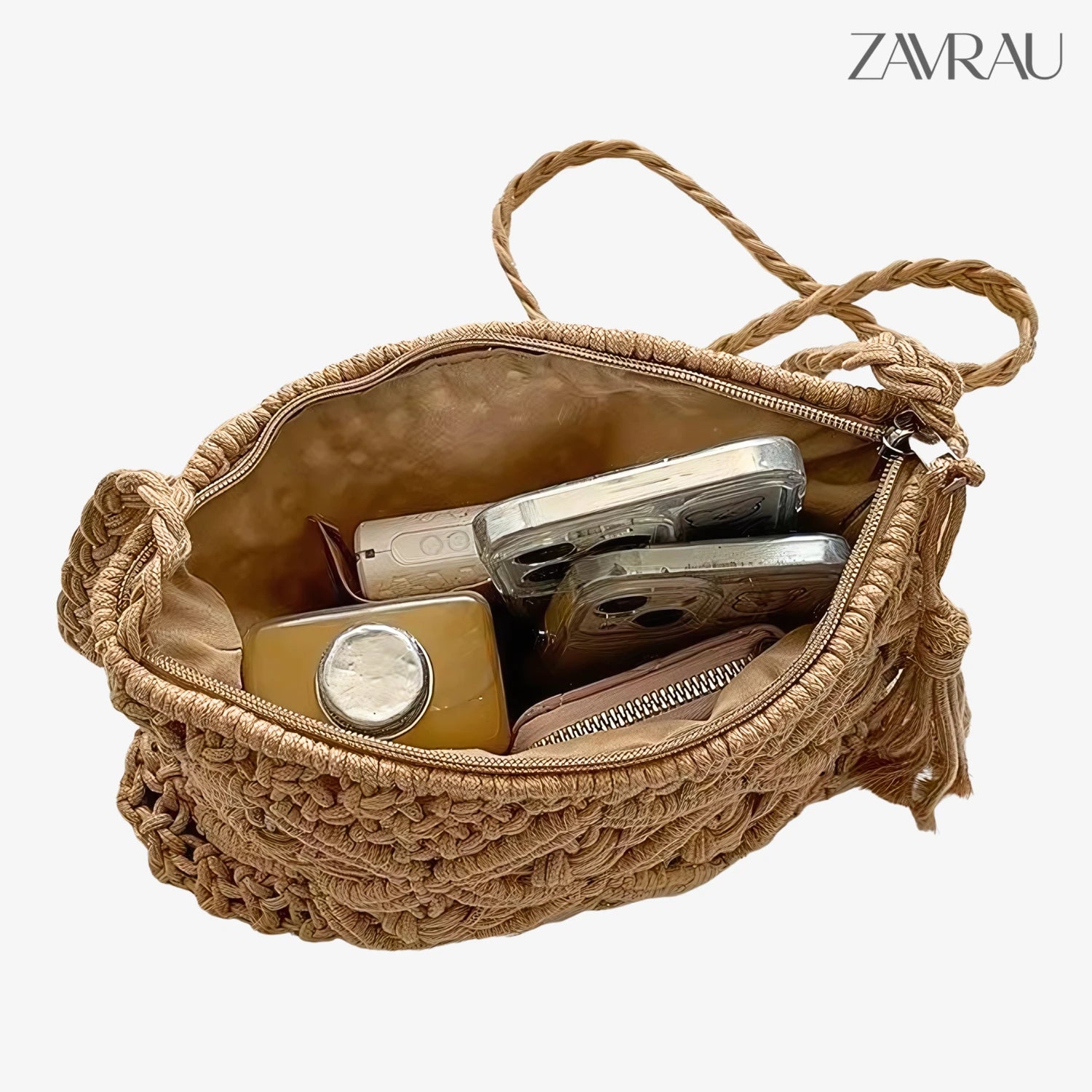 Bolsa Transversal de Crochê - Aurora