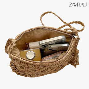 Bolsa Transversal de Crochê - Aurora