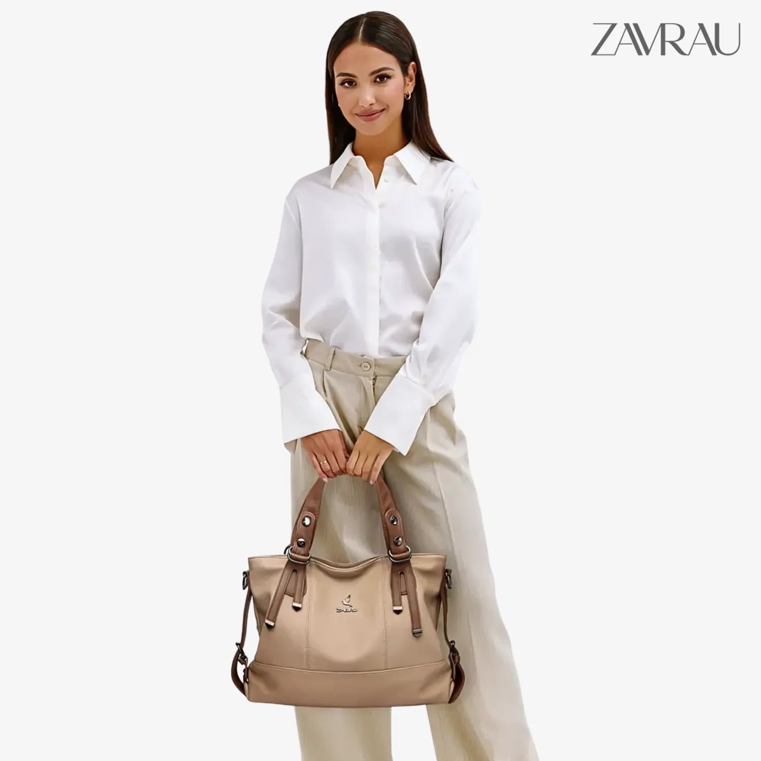 Bolsa Tote Feminina em Couro - Nuvella