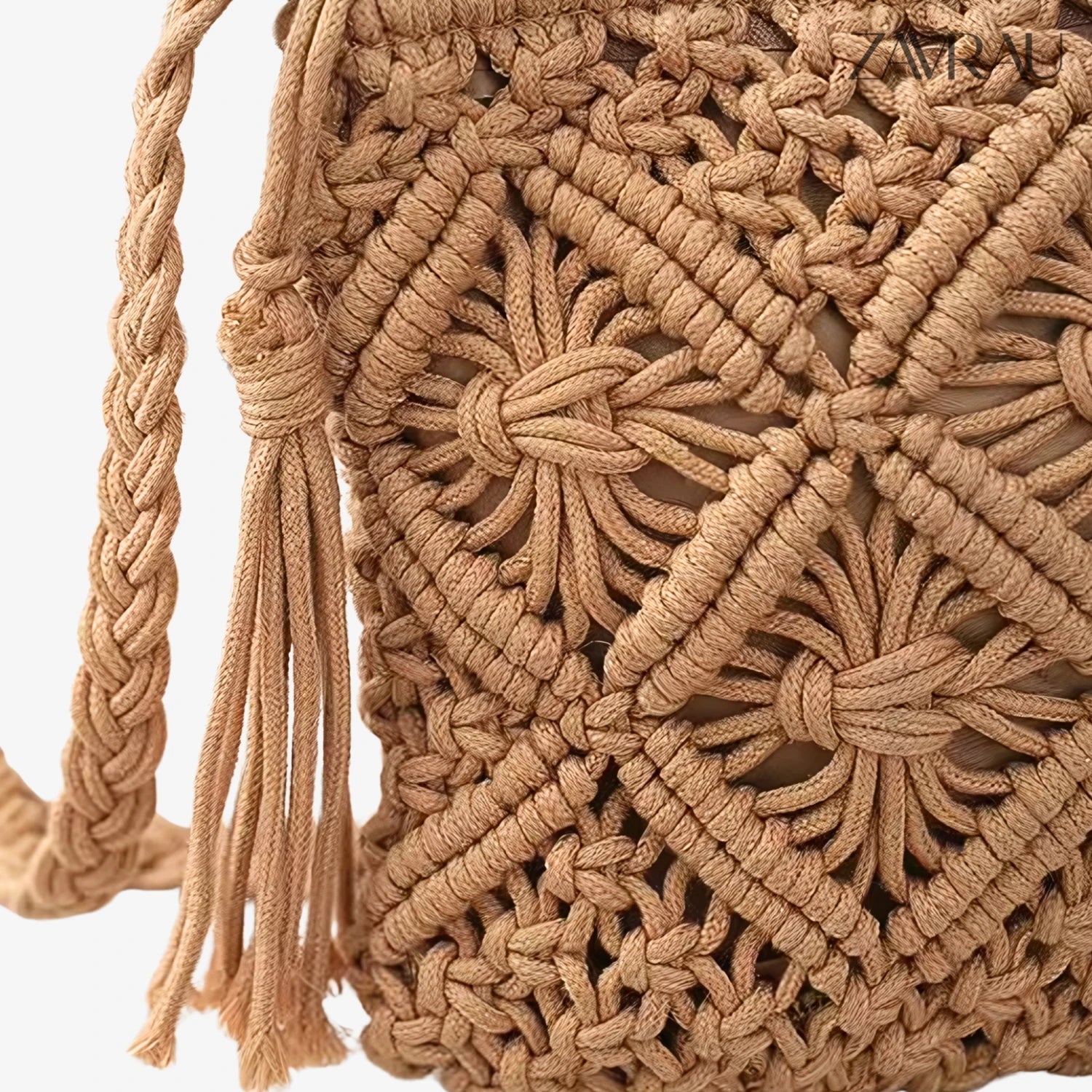 Bolsa Transversal de Crochê - Aurora