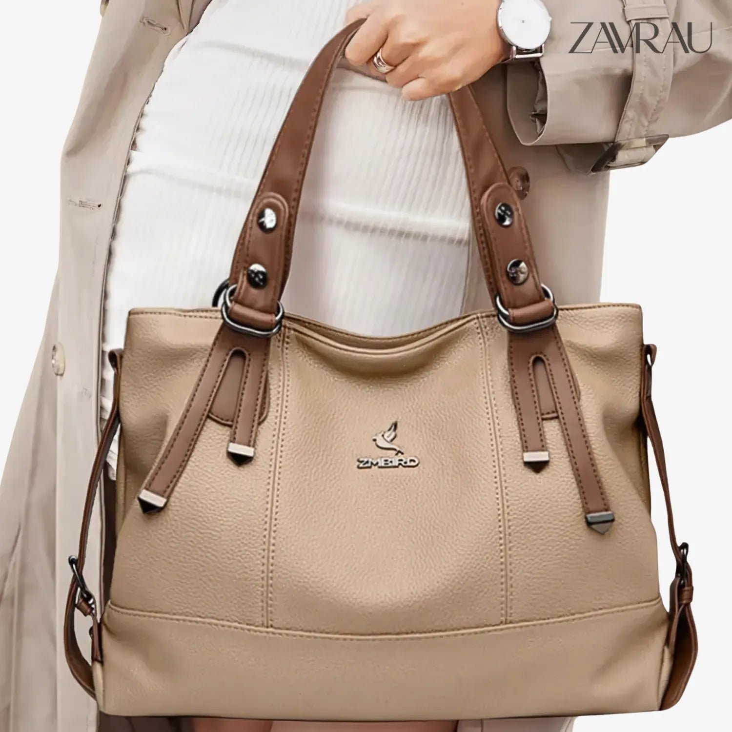 Bolsa Tote Feminina em Couro - Nuvella