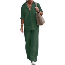 Conjunto de Camisa e Calça de Linho Lunara