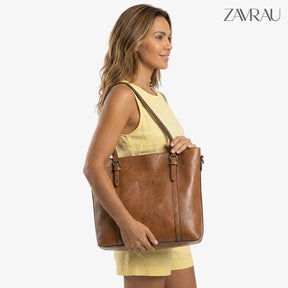 Bolsa Sacola Couro Soft Clássica