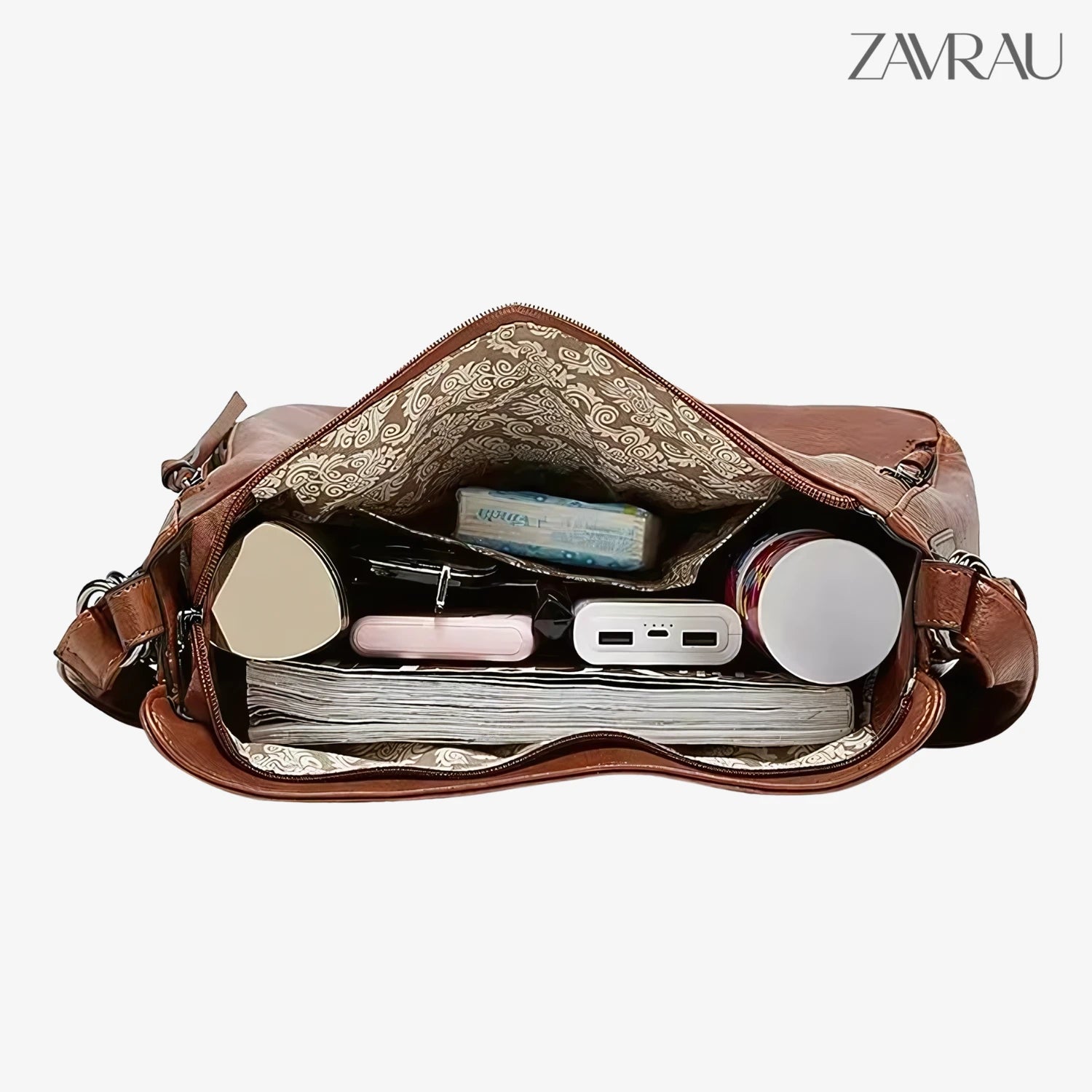 Kit Bolsa de Couro Soft Viena