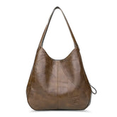 Bolsa Tote Feminina em Couro - Vintage