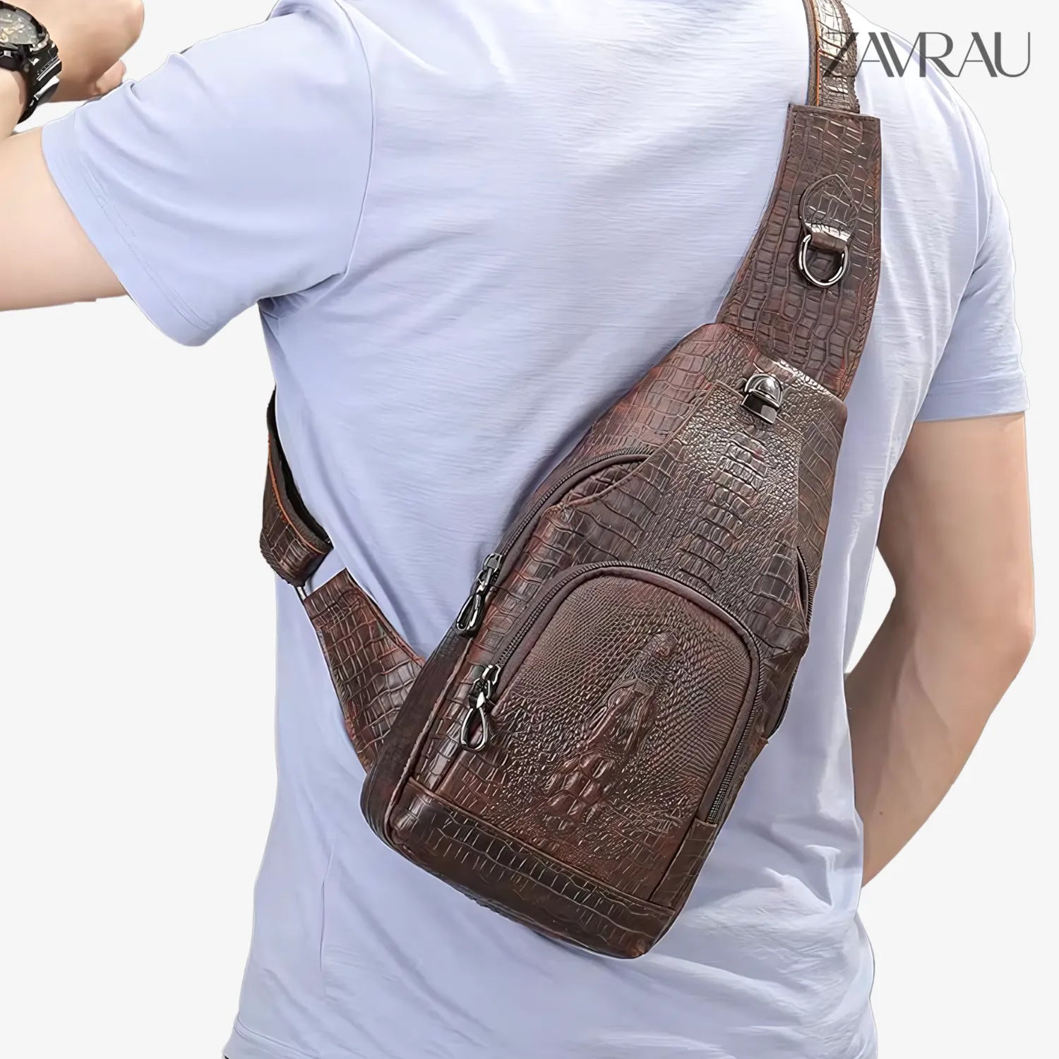 Bolsa Masculina - Crocodile