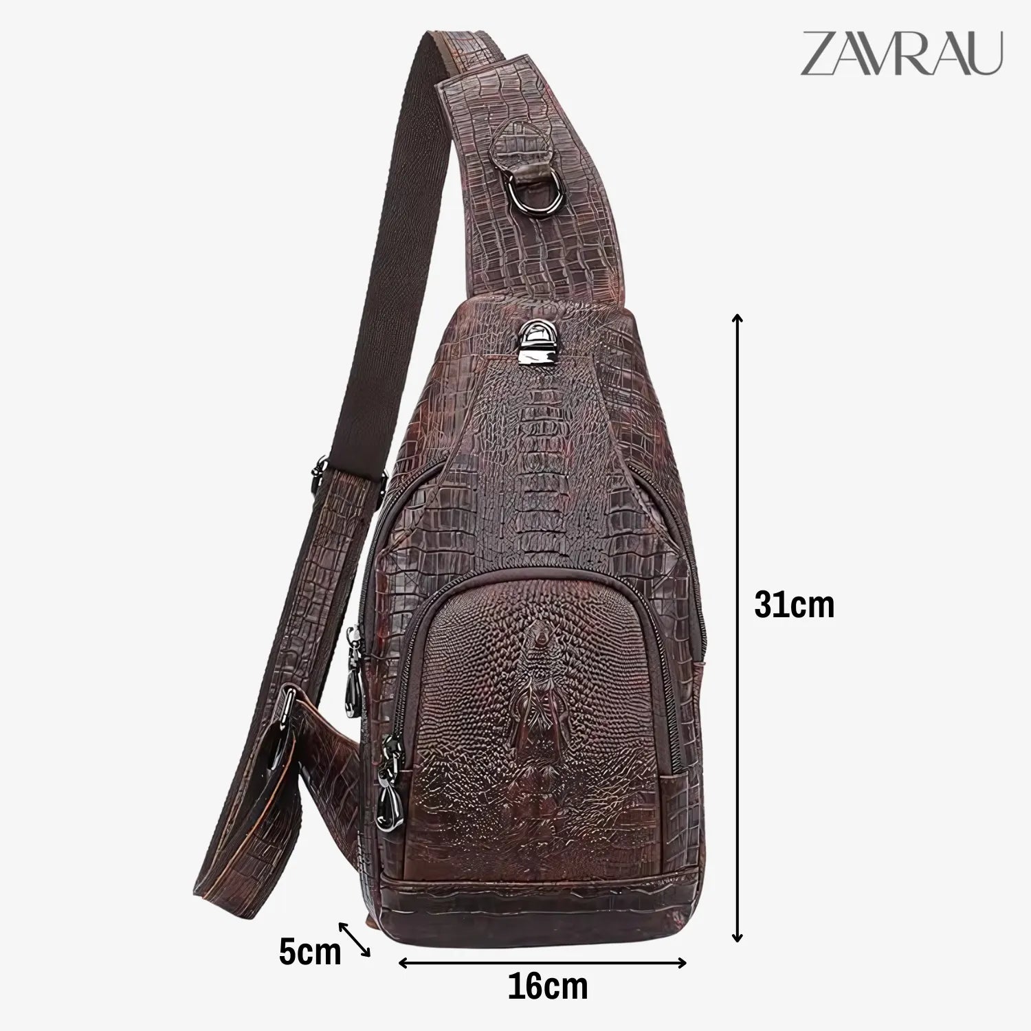 Bolsa Masculina - Crocodile