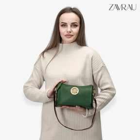 Bolsa Transversal Feminina em Couro - Barcelona