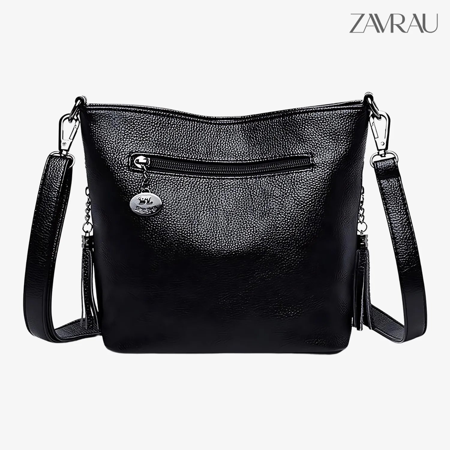 Bolsa Transversal Feminina em Couro - Paris