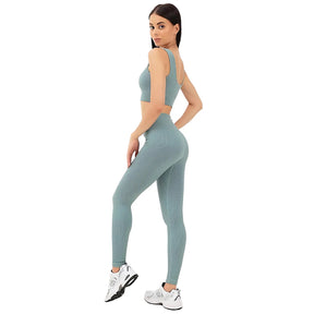 Calça Legging Canelada Feminina