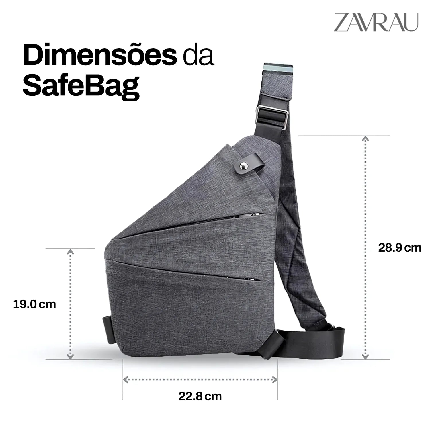 SafeBag - Bolsa Flexível Antifurto